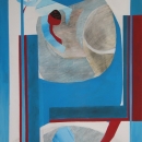 Žena pod šeširom, 70x100