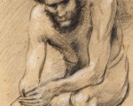Autoportret, 1912. (detalj)
