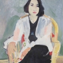 Portret mlade žene Ivane K., 1995.; snimio Goran Vranić©Moderna galerija, Zagreb, 2016.