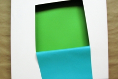 Dragan Šijački - Rezovi; kombinirana tehnika, 50x50cm, 2018.