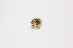 Nikolina Knežević - Bread Pudding; akvarel, akril, drvene bojice, 20x22mm, 2018.