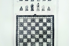 Miran Šabić - Dedin šah; bakropis/suha igla, 49x69cm, 2018.