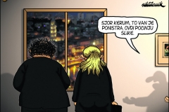 Nik Titanik - Karikature na temu umjetnosti; karikature crtane rukom digitalnim alatima, 21x30cm, 2005-2018.