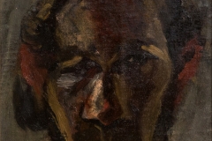 Ivo Šebalj – Autoportret, 1938., ulje/platno, 27x19cm, Gradski muzej Omiš