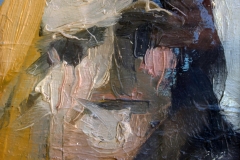 Boris Demur – Autoportret, 1973., ulje/platno, 22x18cm, Gradski muzej Omiš